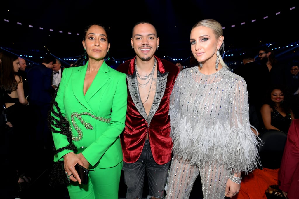 Ashlee Simpson Georges Chakra Jumpsuit 2019 Grammys