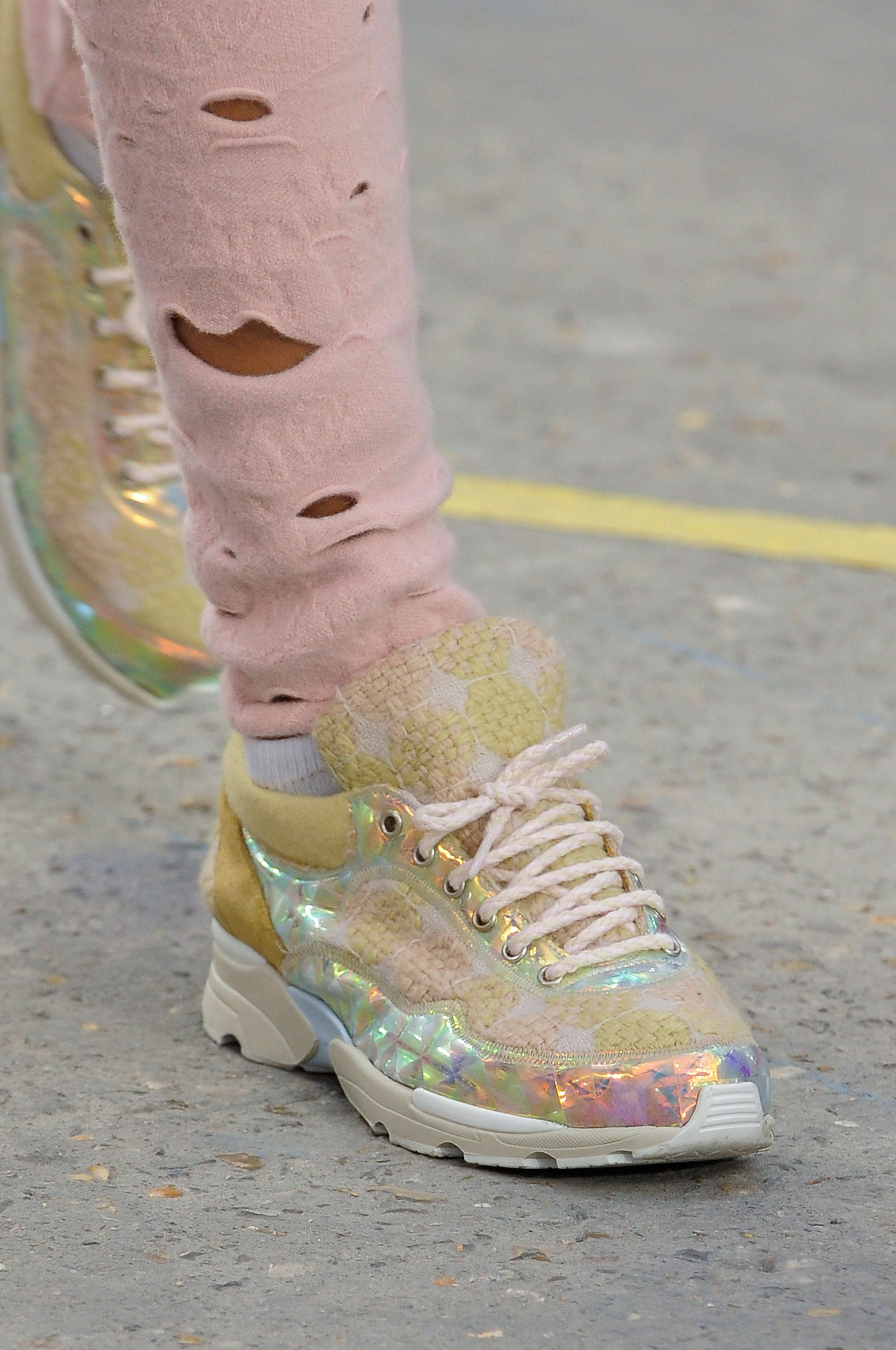 Sneakers at Chanel Runway Shows POPSUGAR Fashion