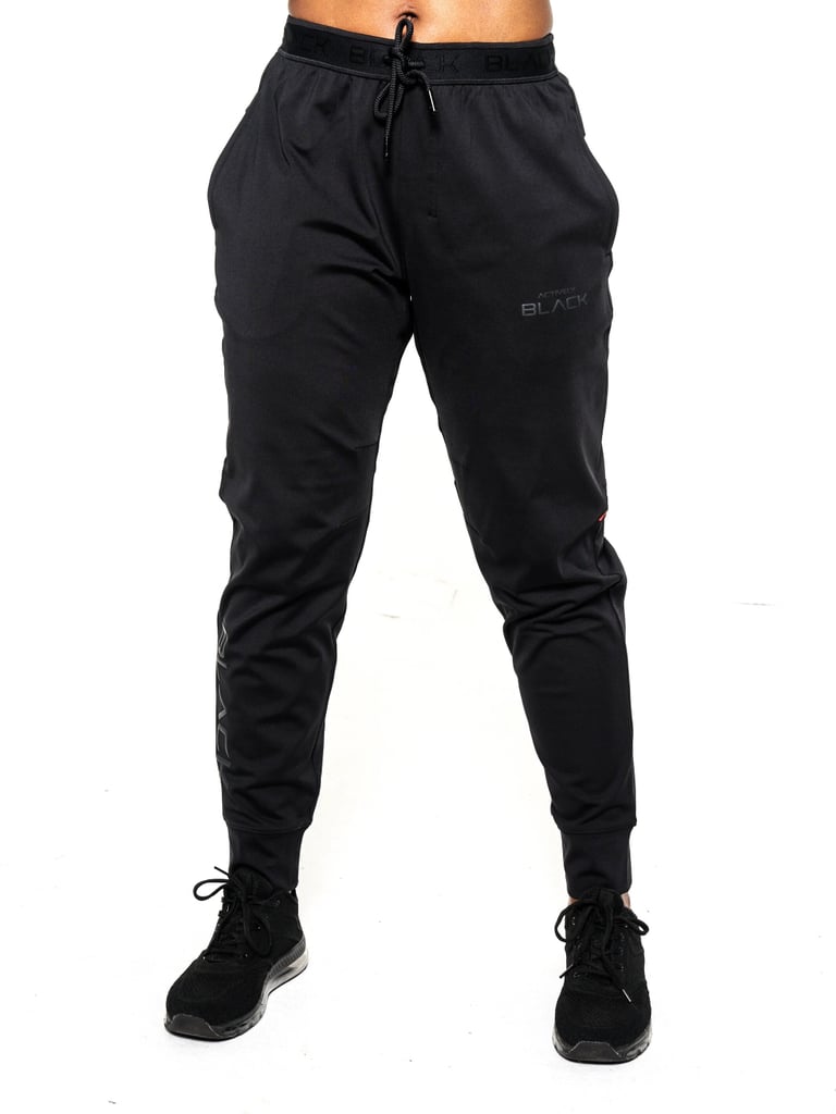 Actively Black Stealth Performance Joggers