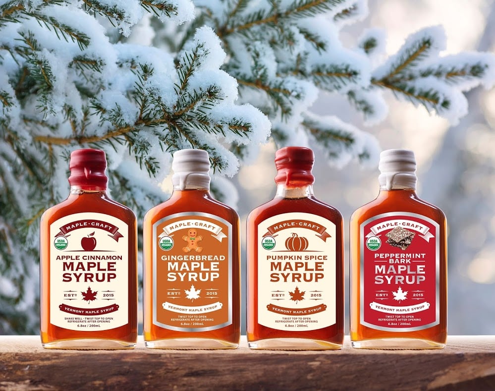 Maple Craft Released Holiday-Inspired Syrup Flavours