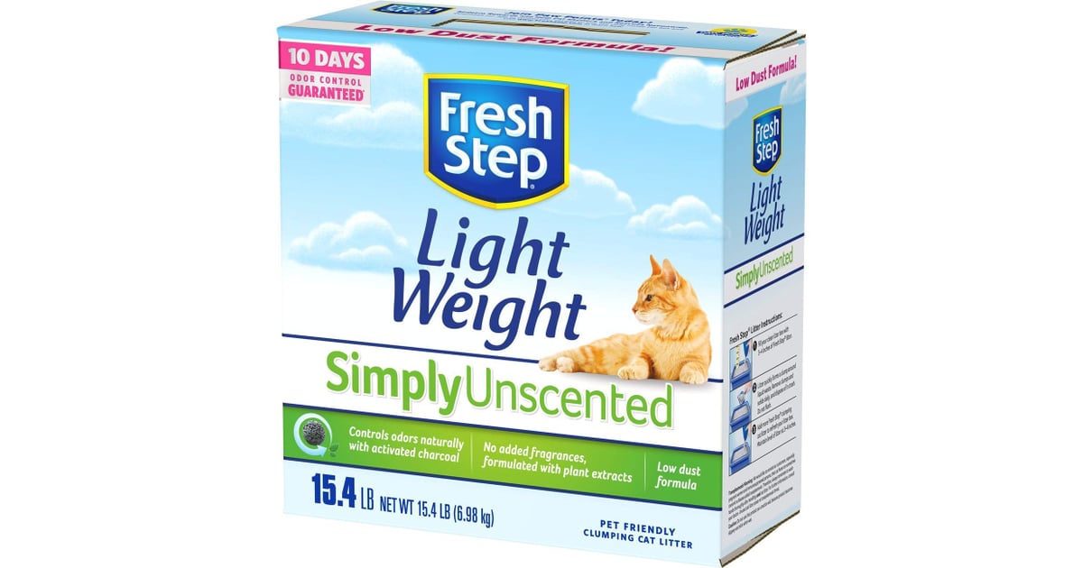 Fresh Step Simply Unscented Lightweight Litter Never Stand in