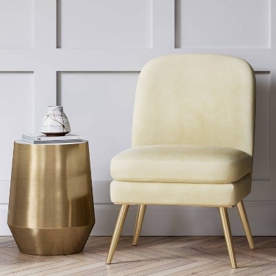 Project 62 Wexner Modern Slipper Velvet Chair