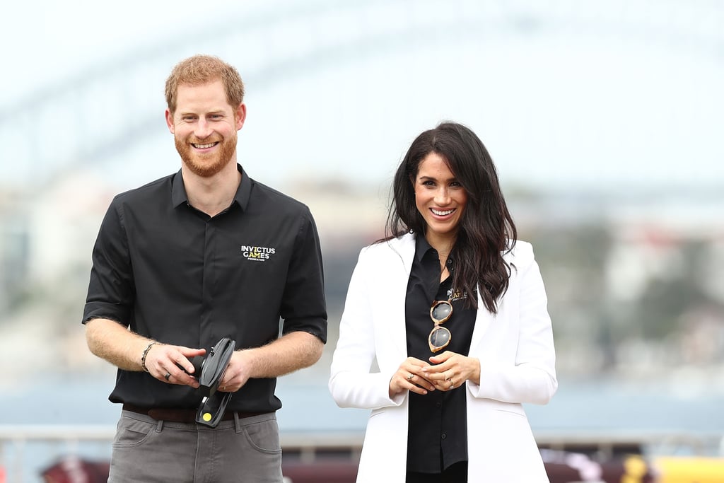 Prince Harry and Meghan Markle at the 2018 Invictus Games