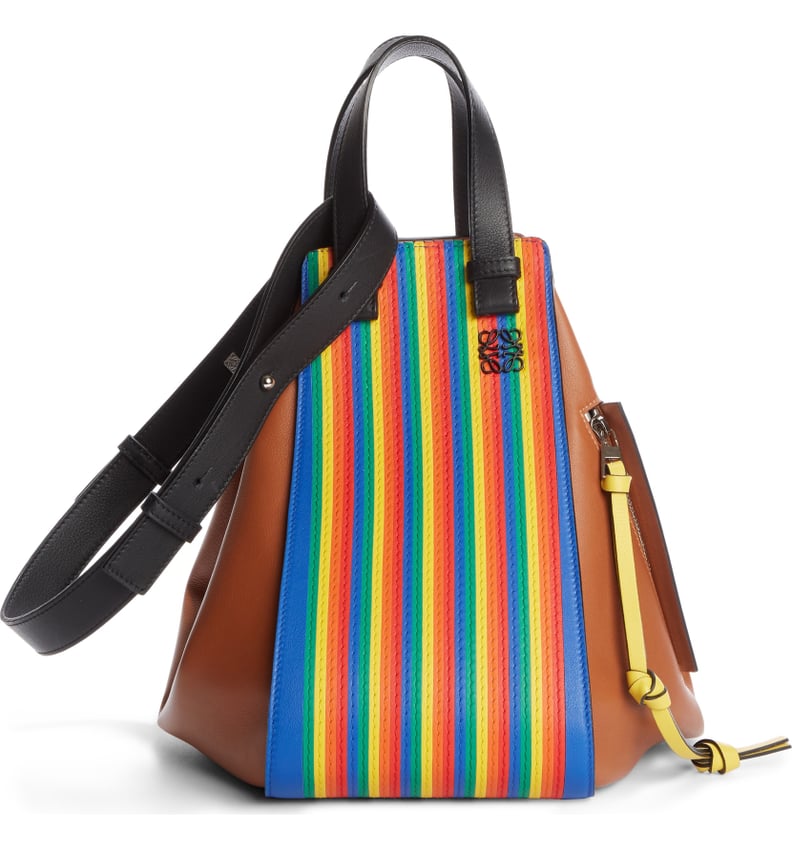 Loewe Medium Rainbow Hammock Calfskin Leather Shoulder Bag