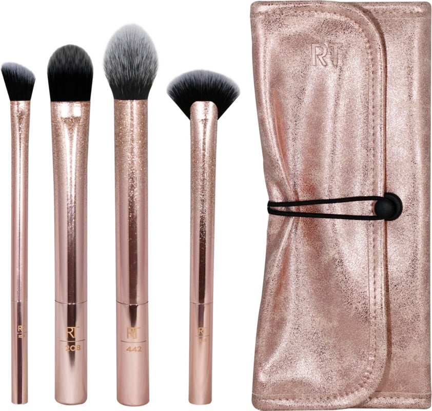 Real Techniques Rosy All Night 5 Piece Brush Kit