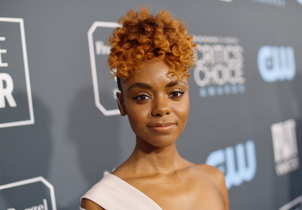 Ashleigh Murray's Blue Hair Style - wide 4