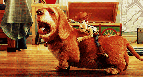 When Buster Just Cannot Anymore Toy Story Gifs That Make You Feel All The Feelings Popsugar Entertainment Photo 8