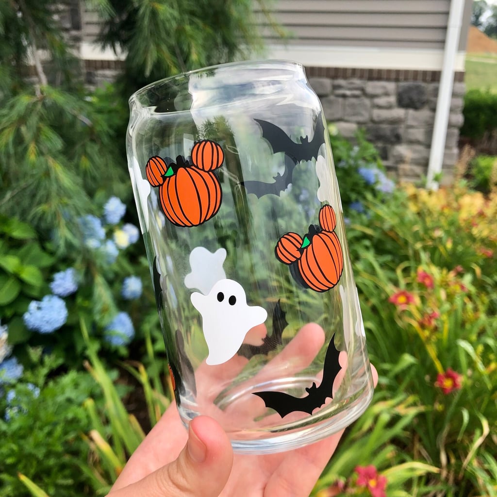 For Good Times: Halloween Beer Can Glass