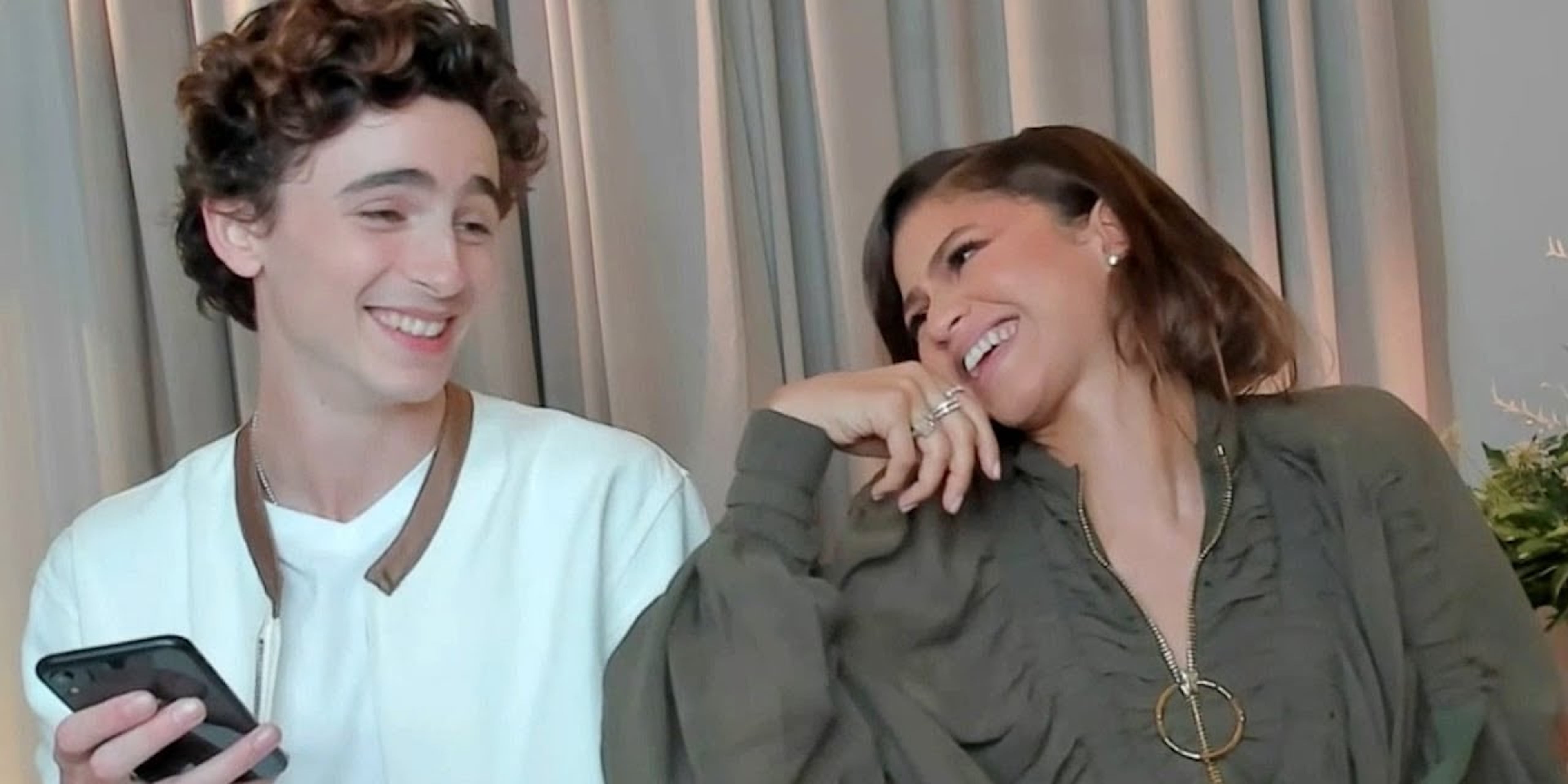 Watch Zendaya and Timothée Chalamet Take a BFF Test | PS Celebrity