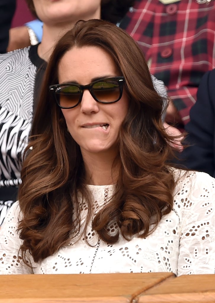 Kate Middleton's Facial Expressions Watching Sports Pictures