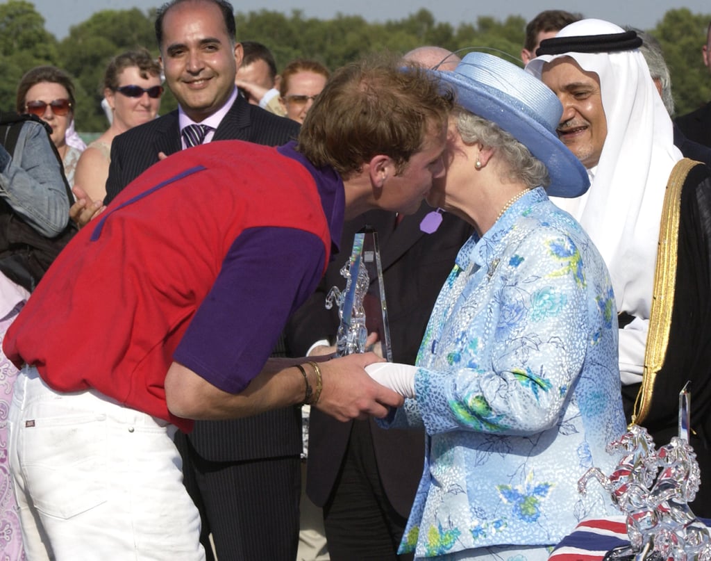 Queen Elizabeth II and Prince William Pictures