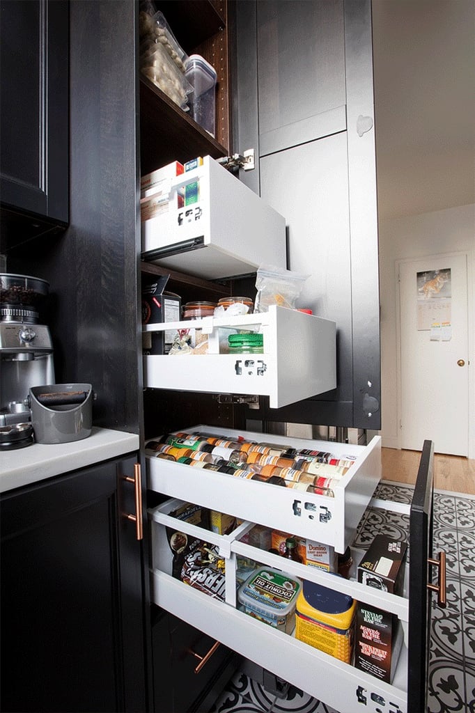 Pullout Pantry Organization