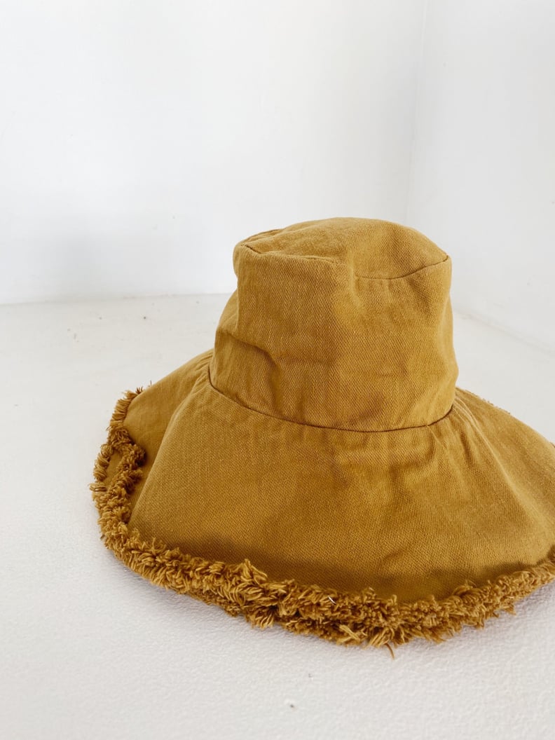 Ashley Rowe Tan Bucket Hat