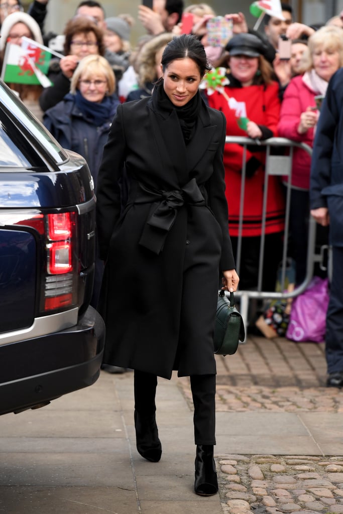 Prince Harry and Meghan Markle in Cardiff January 2018