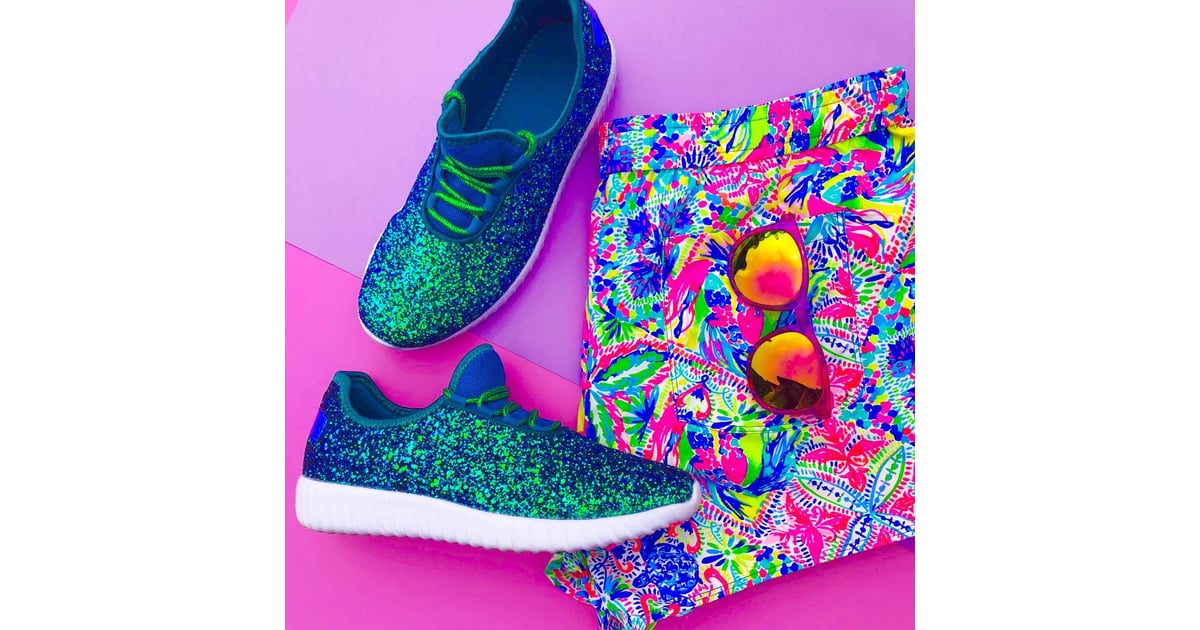 Mermaid Glitter Athletic Shoes Bibbidi Bobbidi Bling This Shop