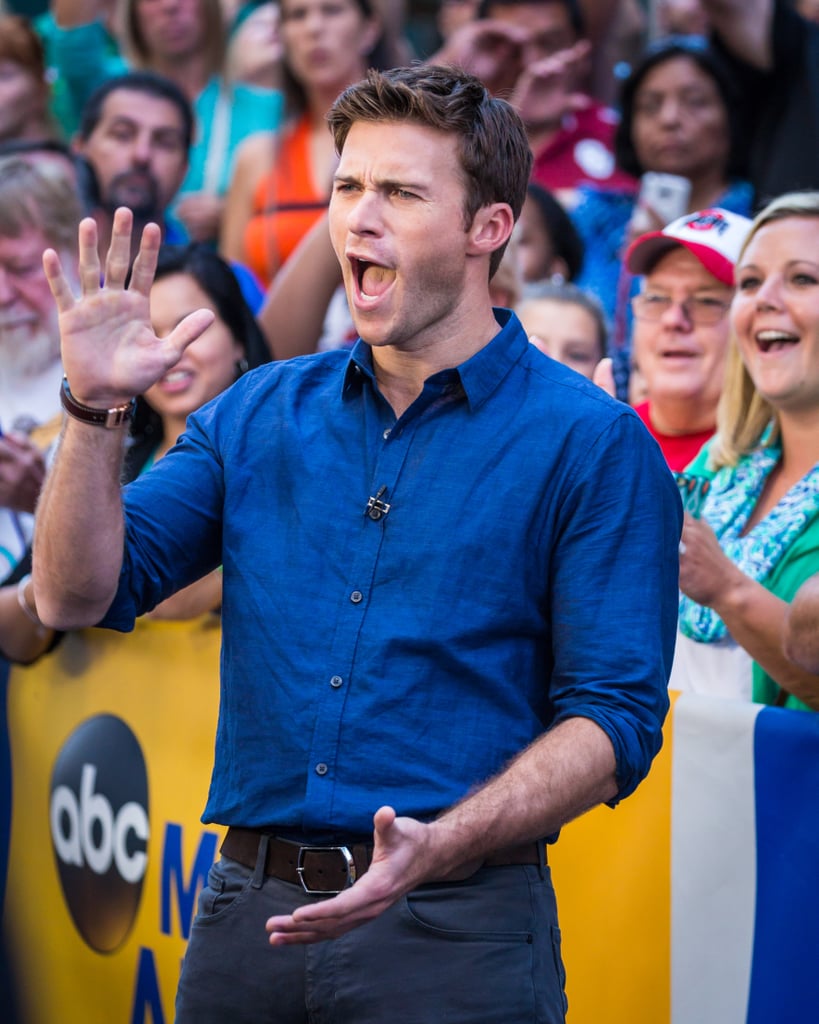 Scott Eastwood at Good Morning America August 2016