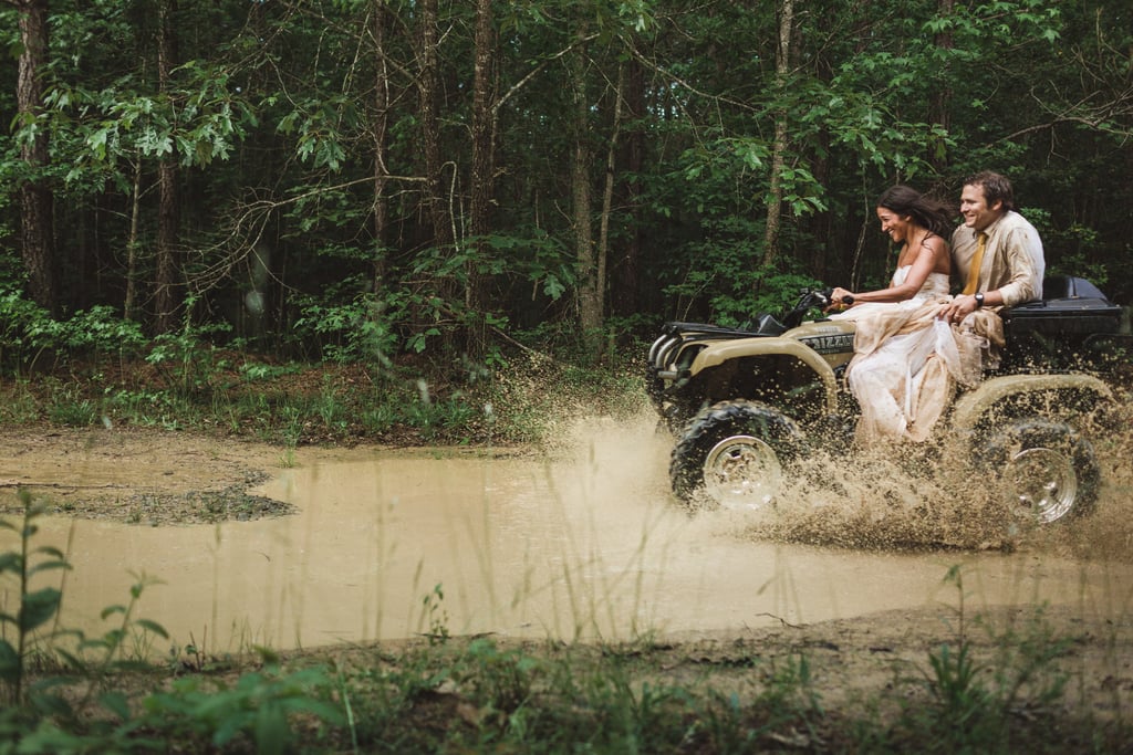 Muddy Trash-the-Dress Shoot