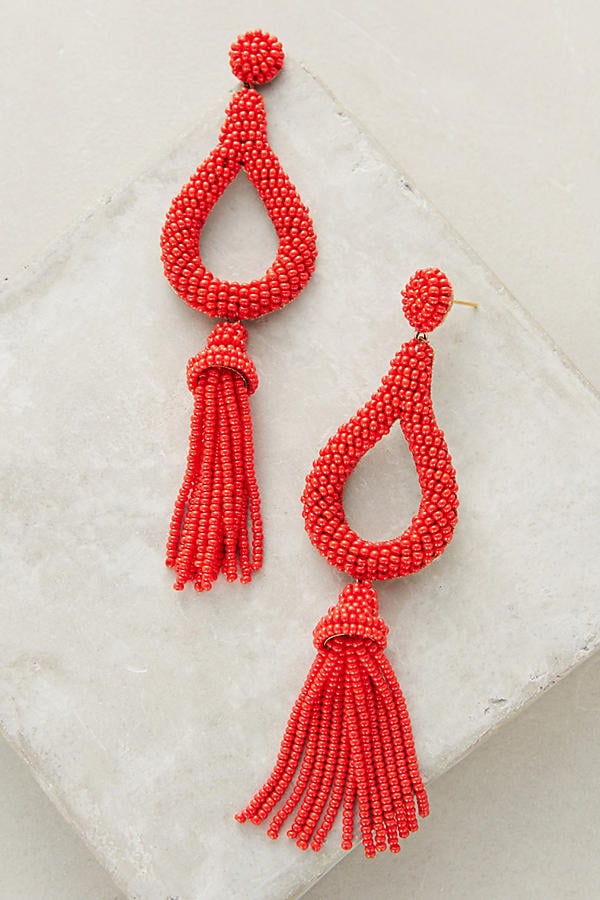 Deepa Jasmine Tassel Drops