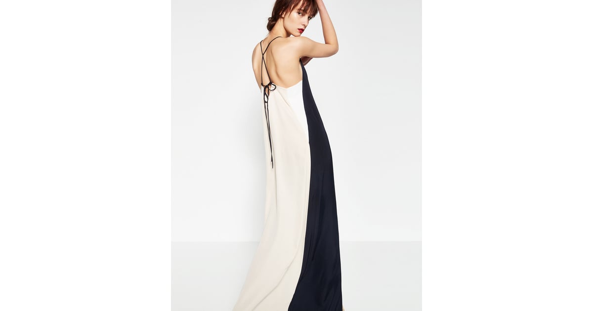 Zara Tri-Colour Dress ($100) | Affordable Wedding Guest Dresses