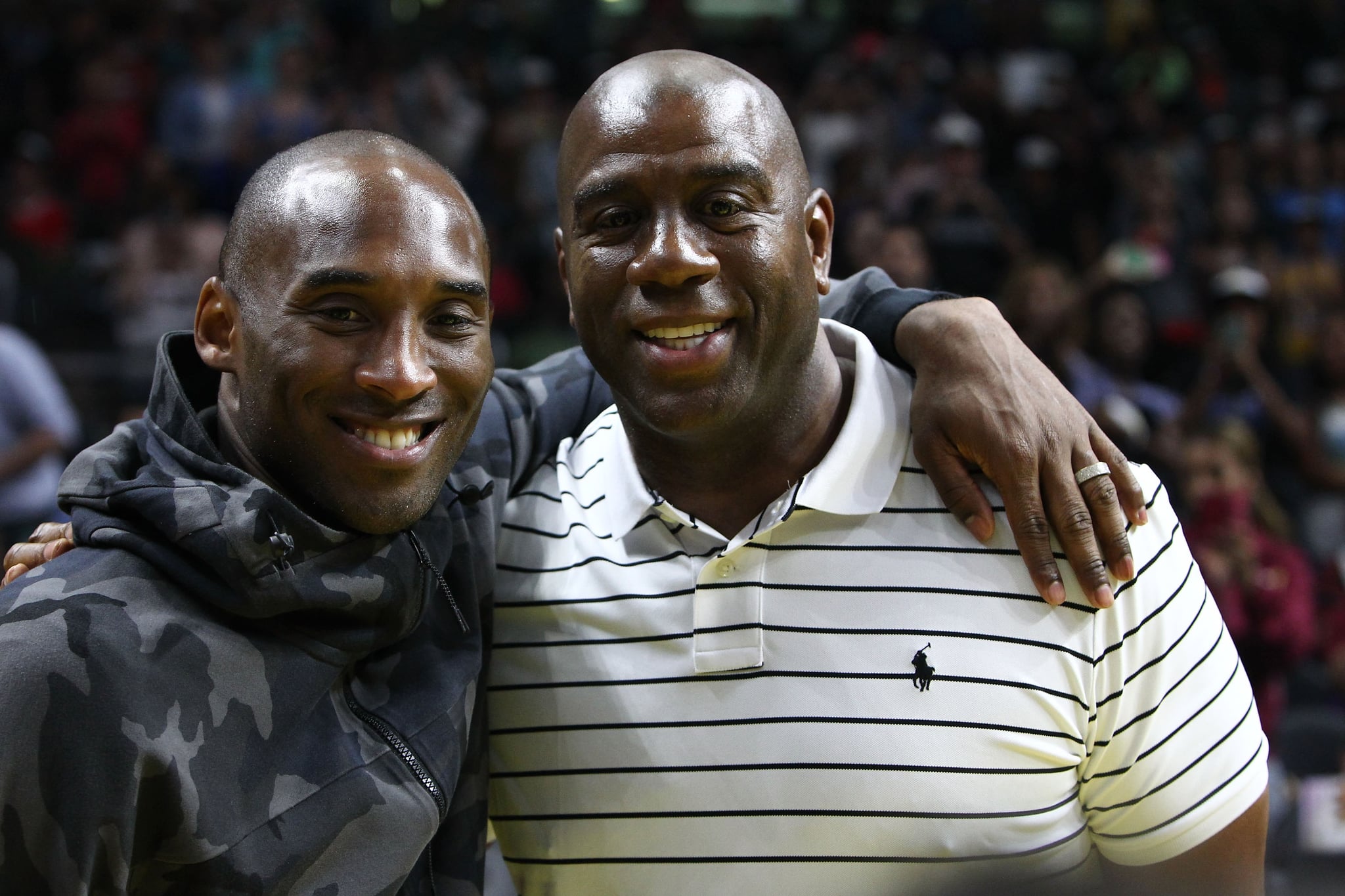 Kobe bryant and magic johnson top