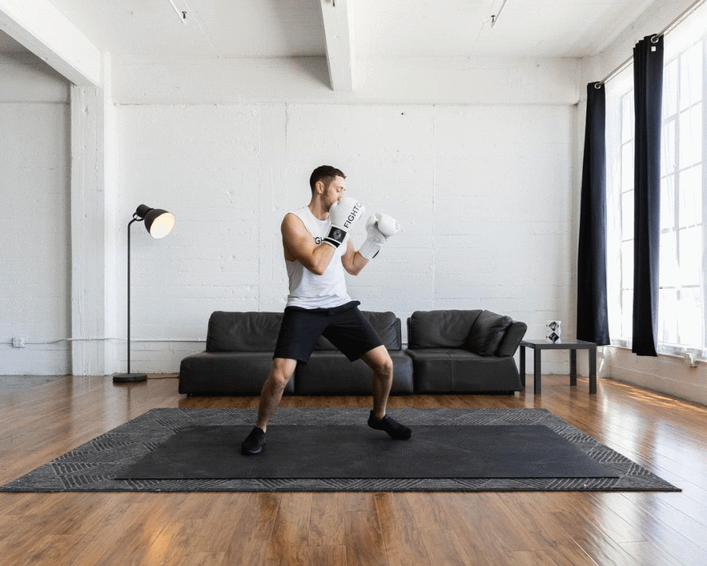 Try This Trainers Full-Body At-Home Boxing Workout POPSUGAR Fitness