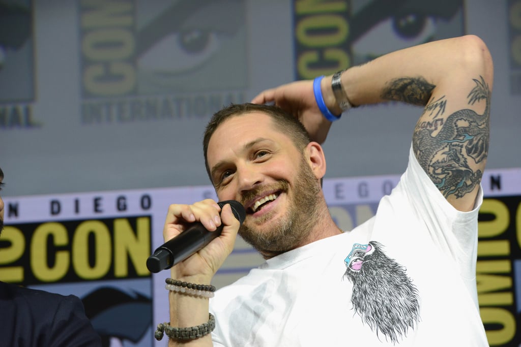 Tom Hardy Smiling Pictures
