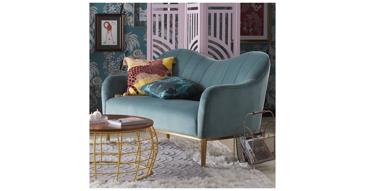 Channel Tufted Sloping Back Loveseat Best Furniture From Drew