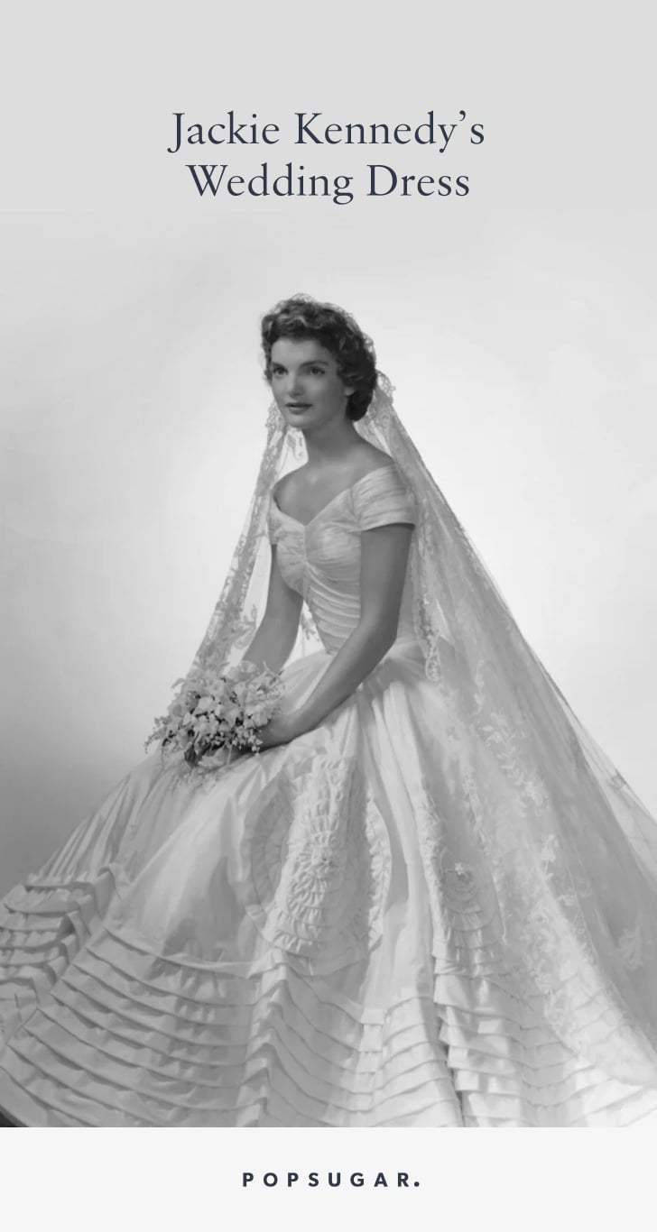 Jackie Kennedy Wedding Dress Popsugar Fashion Photo 4