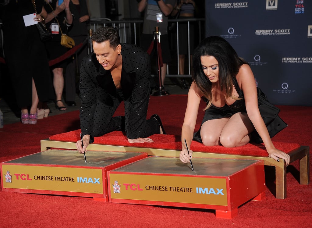 Katy Perry's Handprint Ceremony in LA Pictures