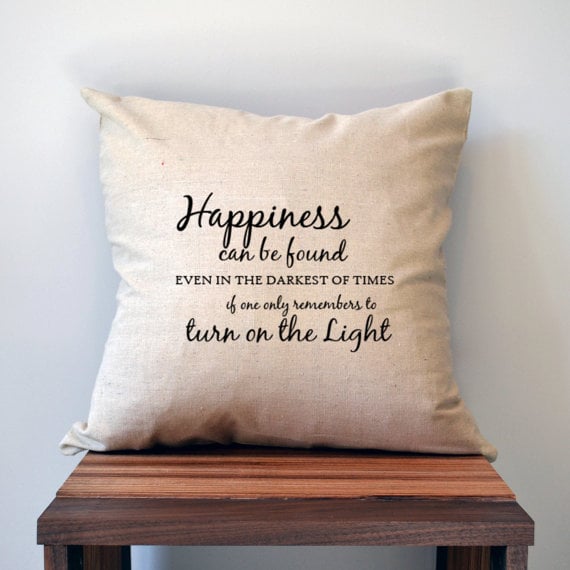 Dumbledore Quote Pillow