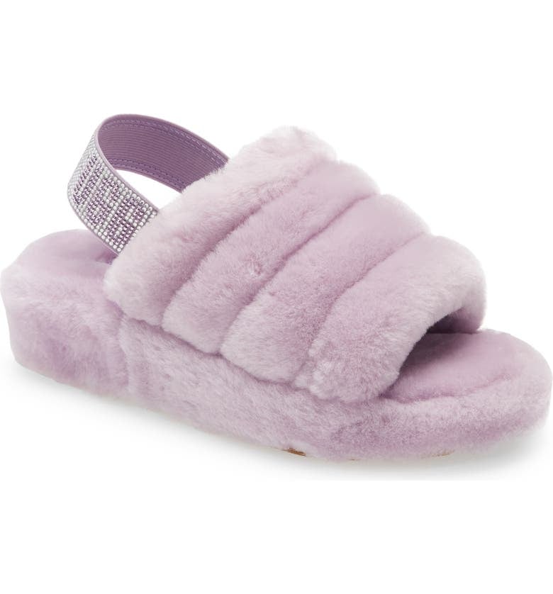 UGG Fluff Yeah Genuine Shearling Slide Sandal