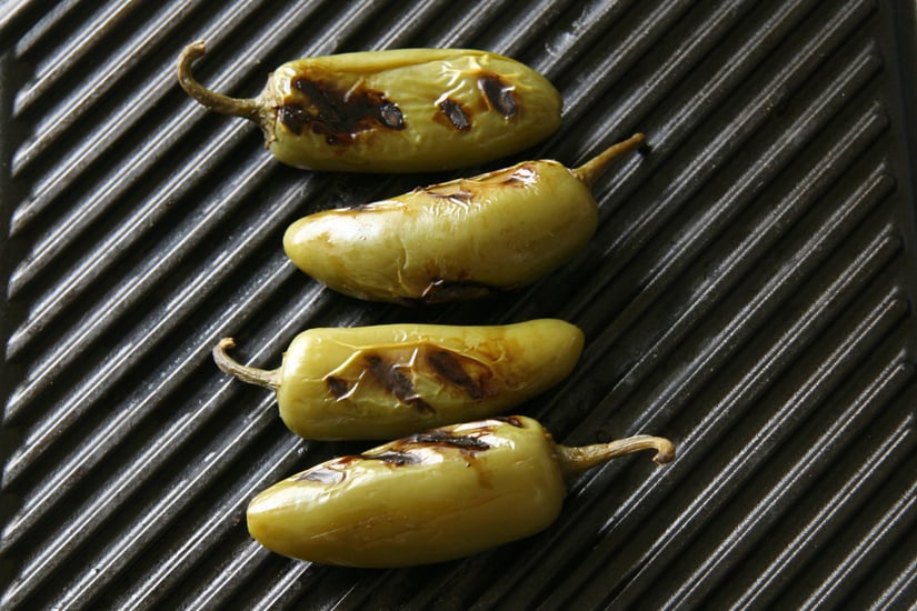 Grilled Pickled Jalapeños