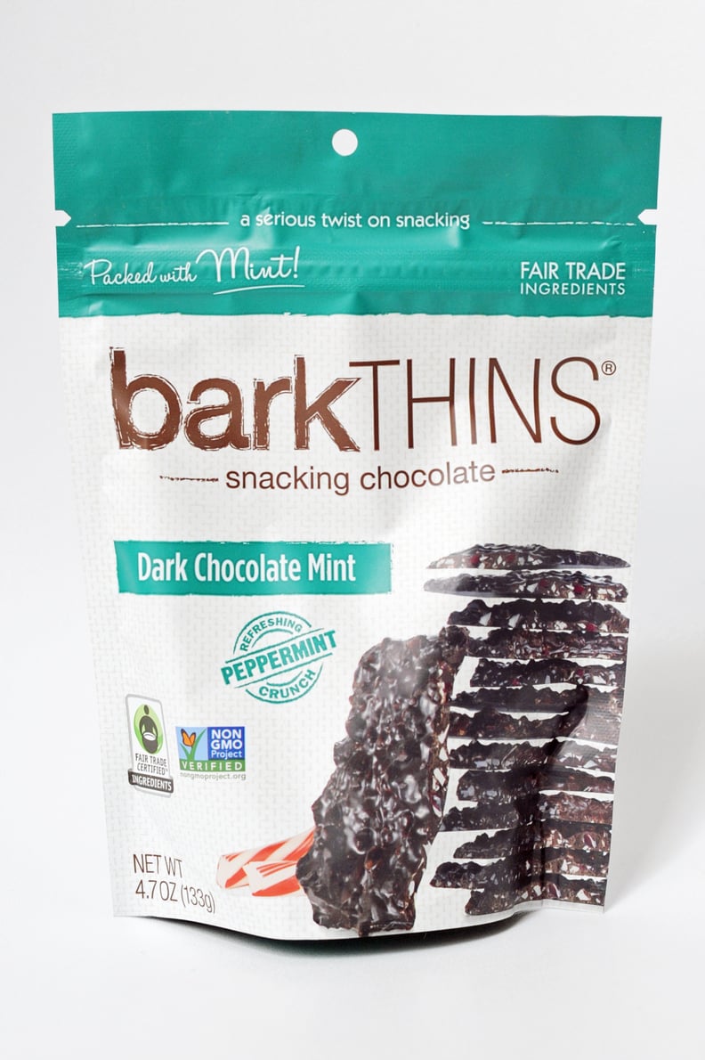 Divine Chocolate, Dark Chocolate w/ Mint Crispy Thins