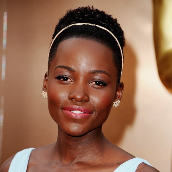 Lupita Nyong'o Hair and Makeup at Oscars 2014