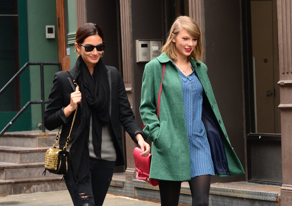 Taylor Swift and Lily Aldridge Hang Out in NYC | Pictures