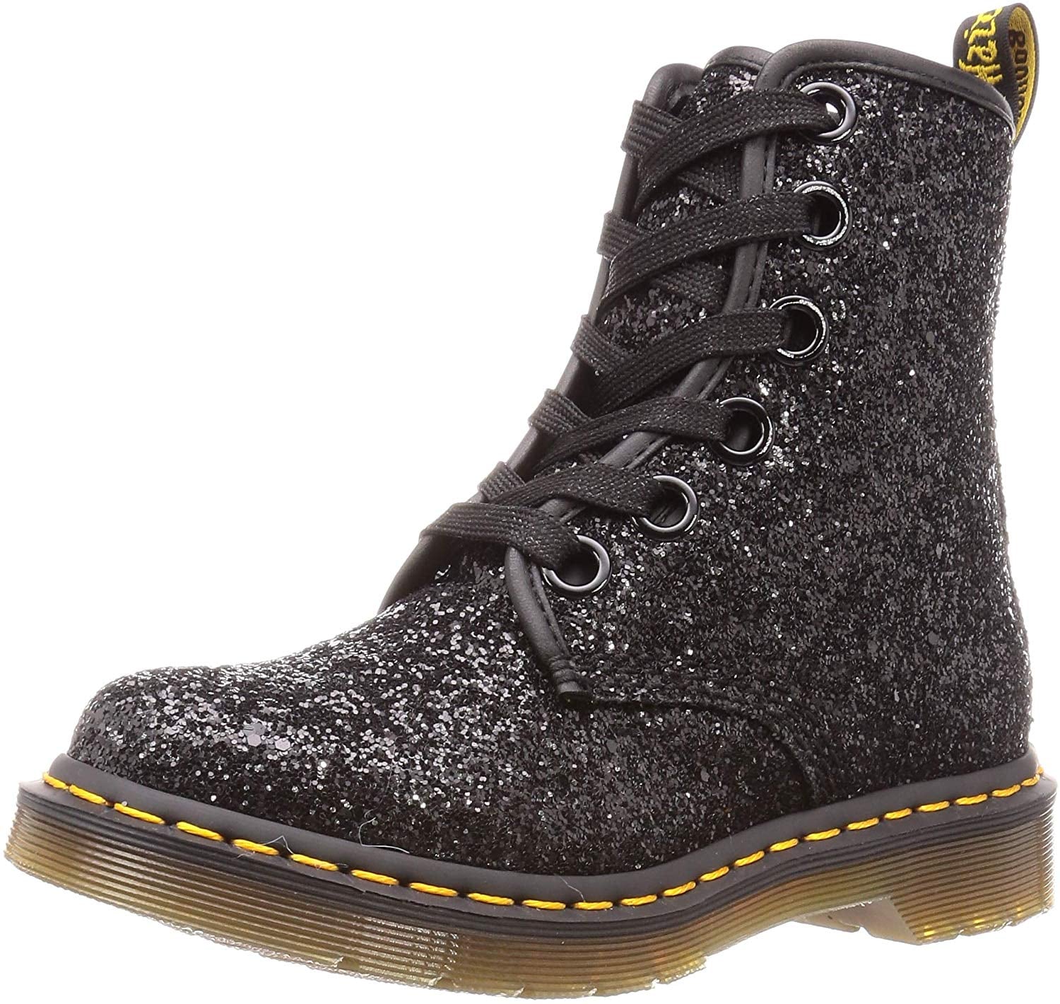 womens glitter doc martens