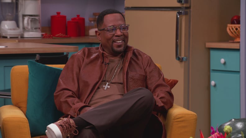 Martin Lawrence's Leather Jacket at "Martin: The Reunion"