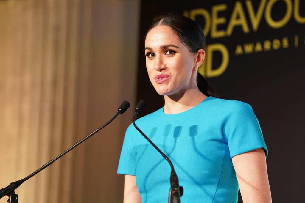 Prince Harry and Meghan Markle at the 2020 Endeavour Awards