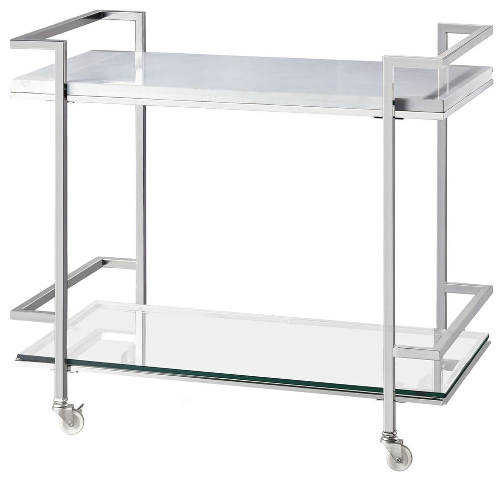 Renata: Bassett Mirror Velma Bar Cart