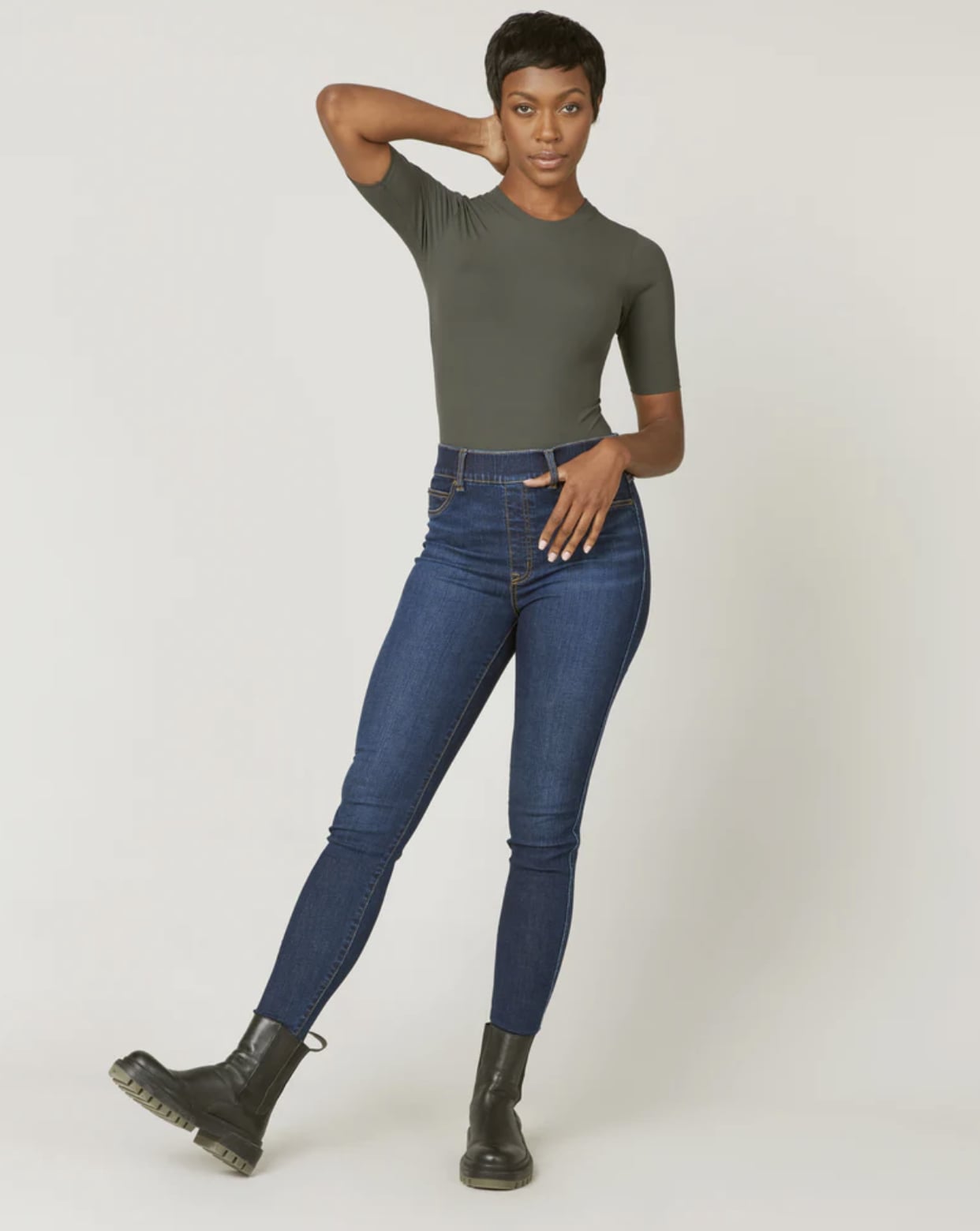 Best Ribbed Bodysuit: Spanx Suit Yourself Ribbed Crew Neck Bodysuit, 14  Bodysuits That Will Make Fall Layering a Breeze