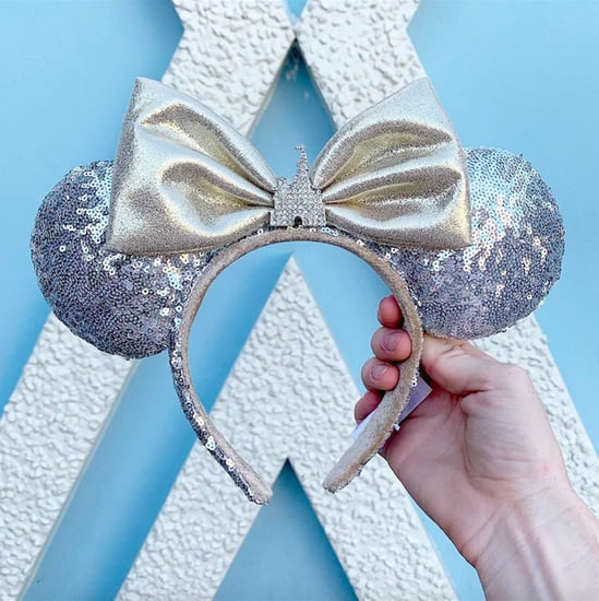 Disney Sequin Cinderella's Castle Minnie Ears