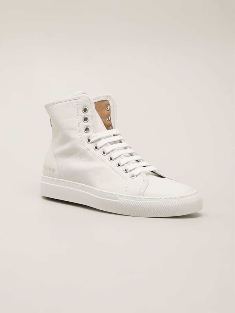 Common Projects Leather High-Top Sneakers