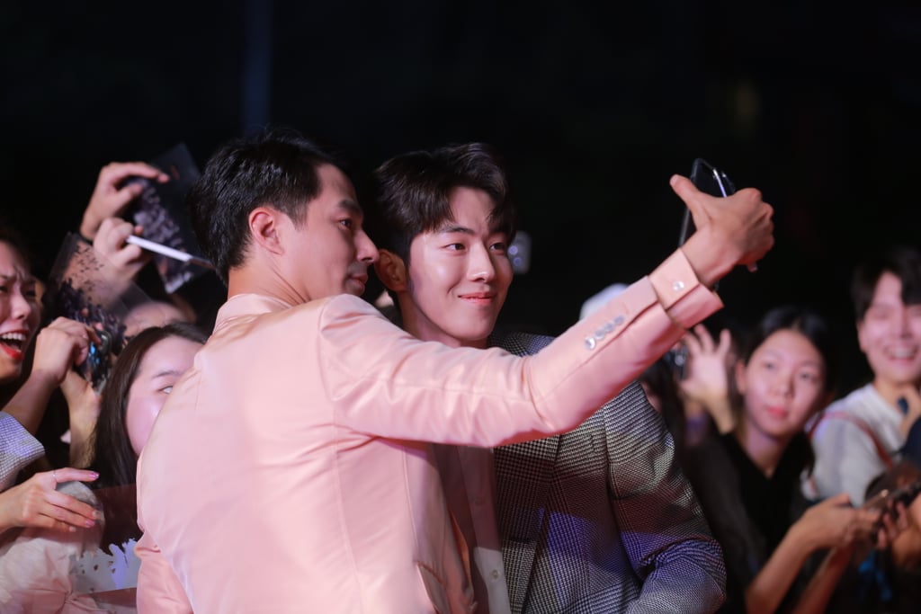 August 2018: Nam Joo-Hyuk With Jo In-sung at "The Great Battle" Seoul Showcase