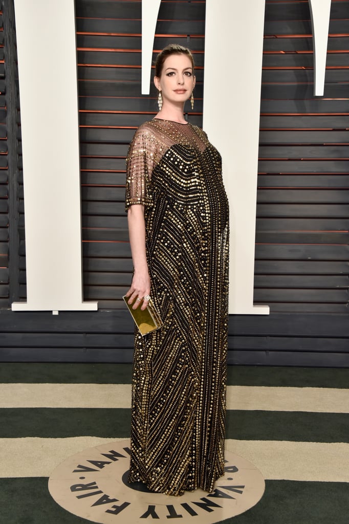 Anne Hathaway at Vanity Fair Oscars Party 2016