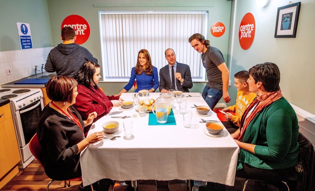 Prince William and Kate Middleton in South Yorkshire 2018