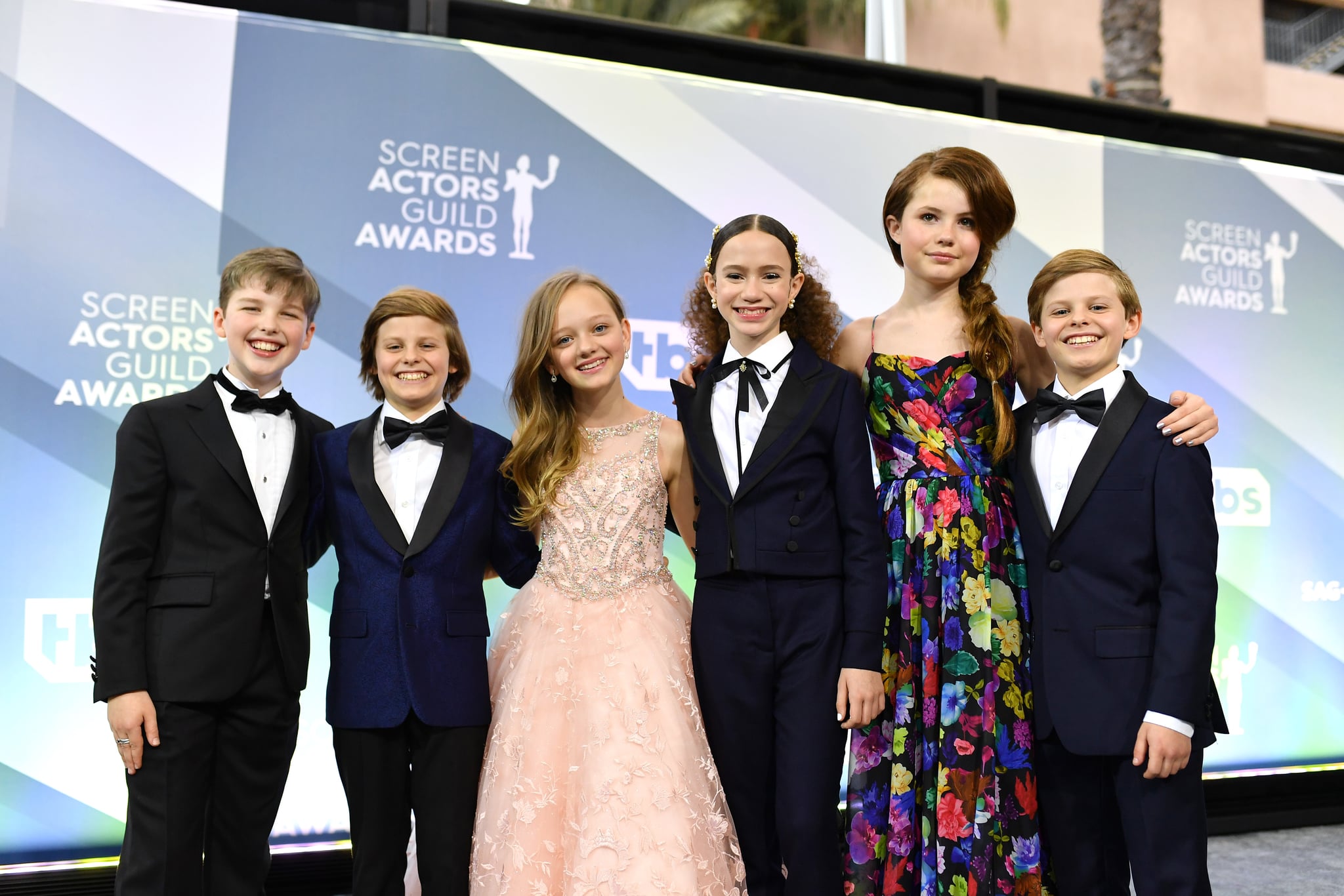 The Big Little Lies Kids At The 2020 Sag Awards The Big Little Lies Cast Reunited At The Sag Awards And Insert Meryl Scream Popsugar Celebrity Photo 7