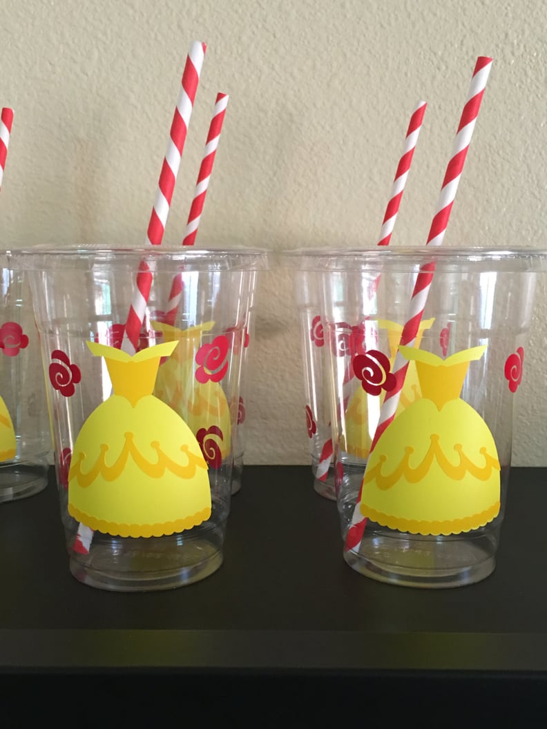 Beauty and the Beast Party Cups