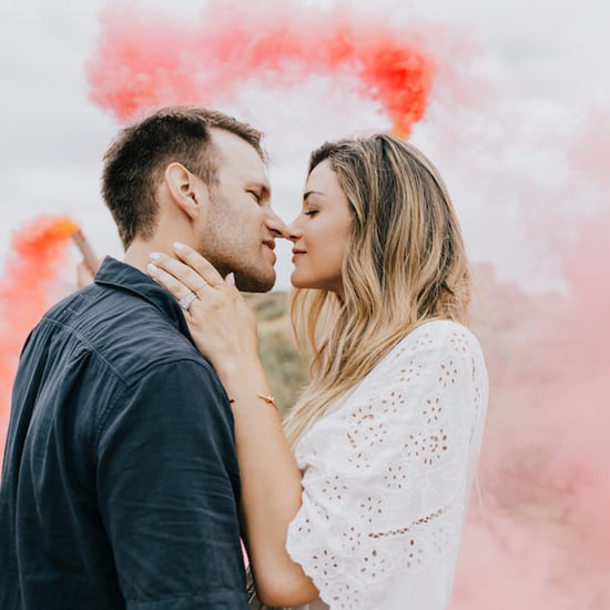Gender Reveal Photoshoot of Woman Who Got Pregnant With IVF