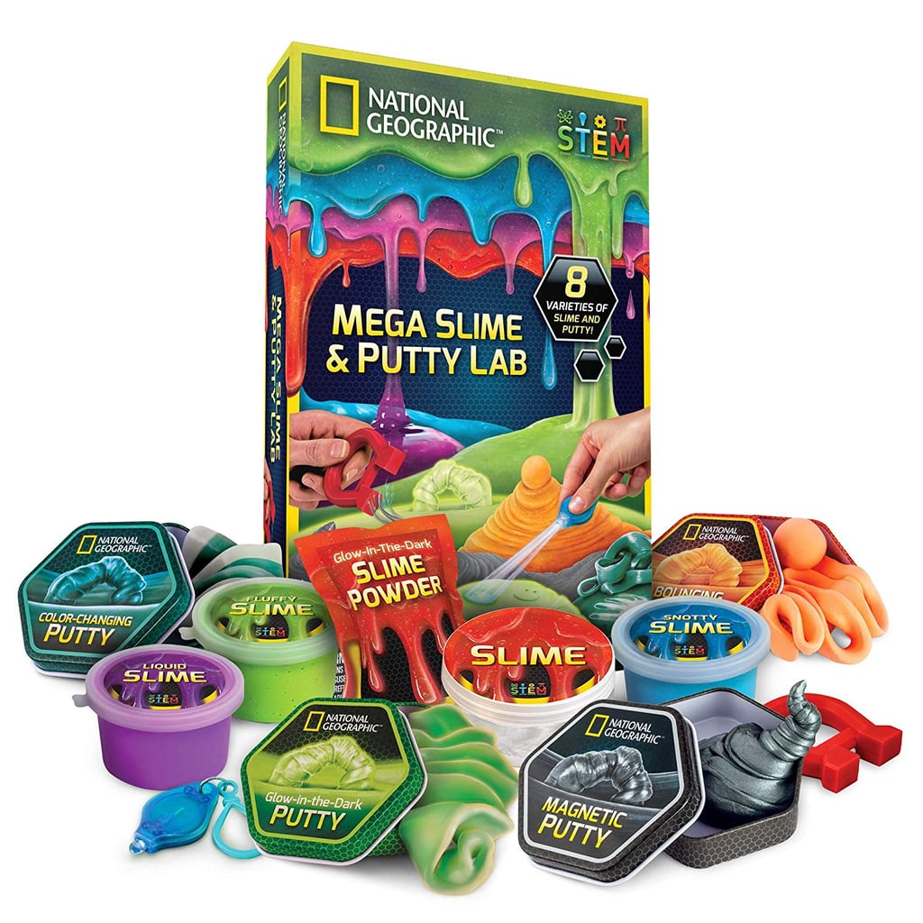 Slime Kit For Six Year Old: National Geographic Mega Slime Kit & Putty Lab