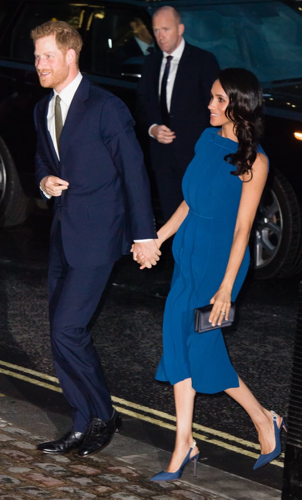 Prince Harry and Meghan Markle at 100 Days to Peace Concert